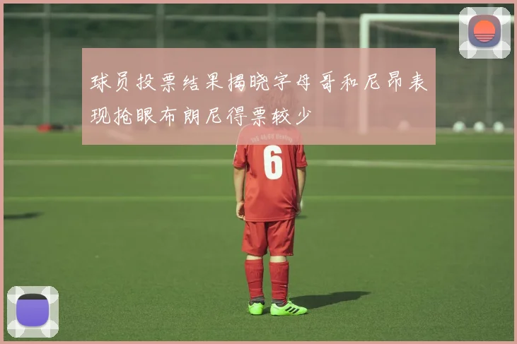 球员投票结果揭晓字母哥和尼昂表现抢眼布朗尼得票较少